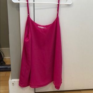 Violet + Claire pink tank with adjustable straps
